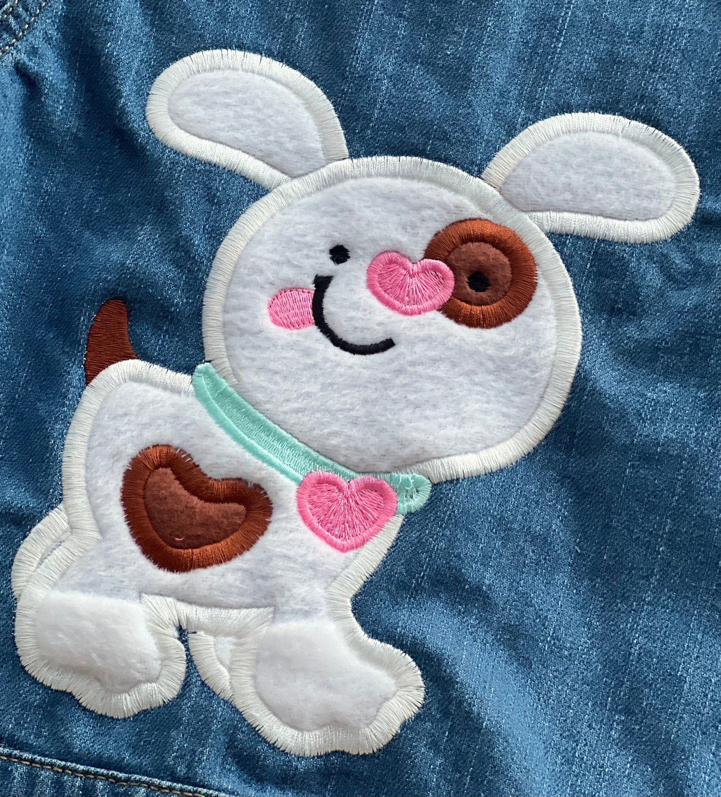 love puppy jean jacket