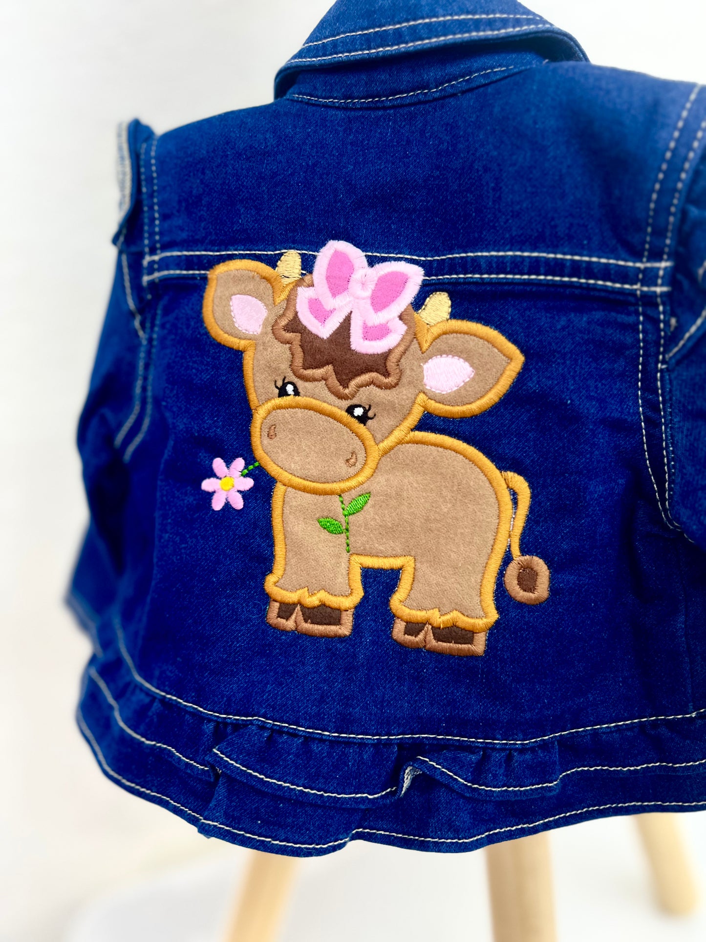 Cow Jean Jacket