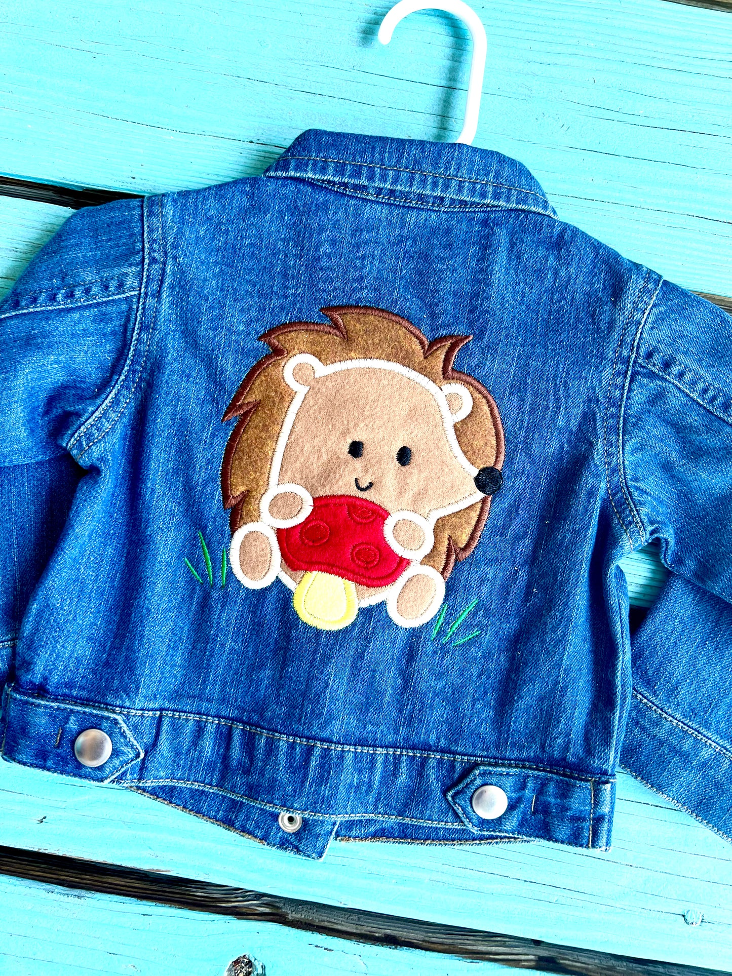Hedgehog jean jacket
