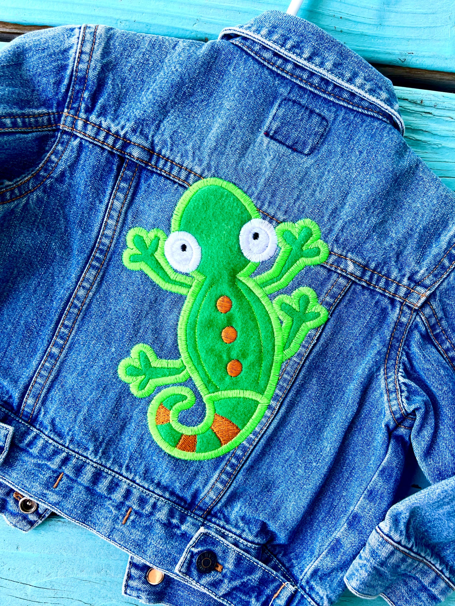lizard dinosaur jacket