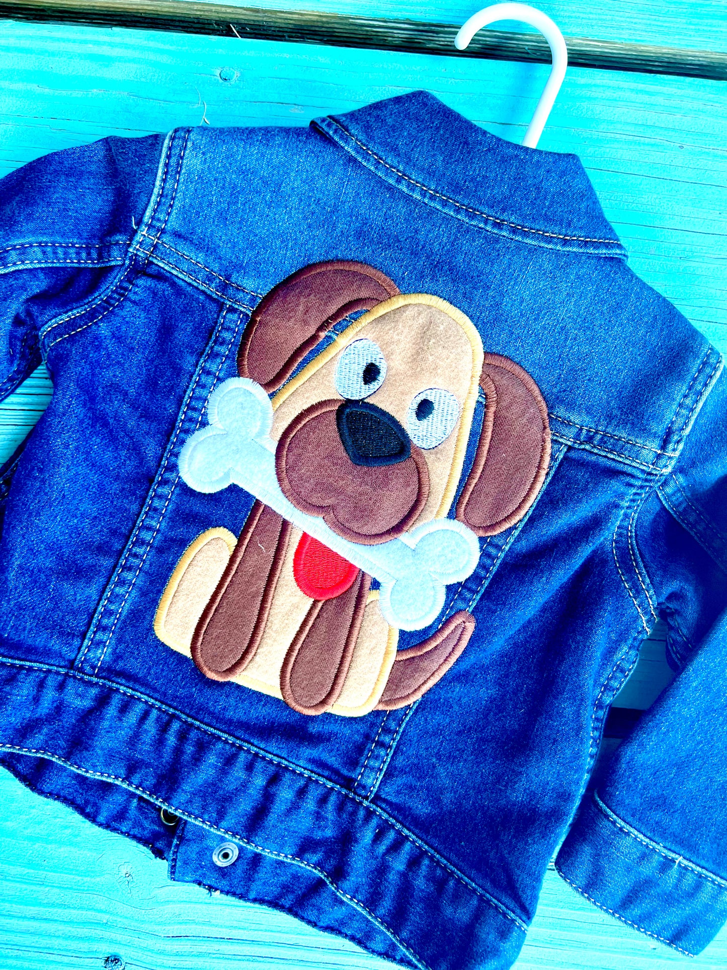 Dog jean jacket