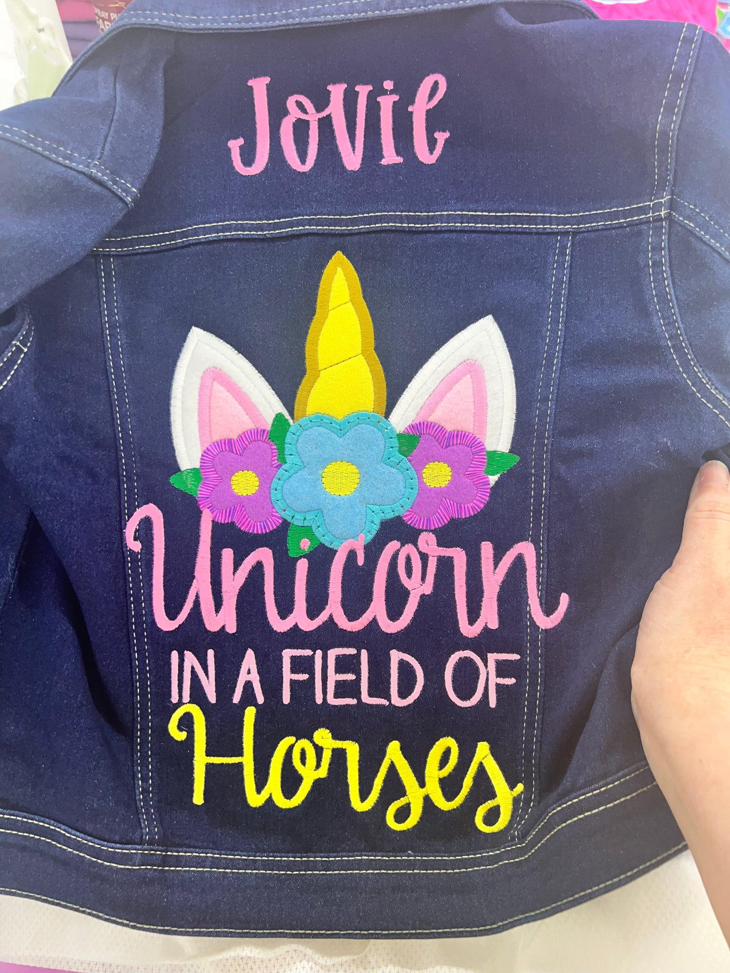 Custom Designed Jean Jackets