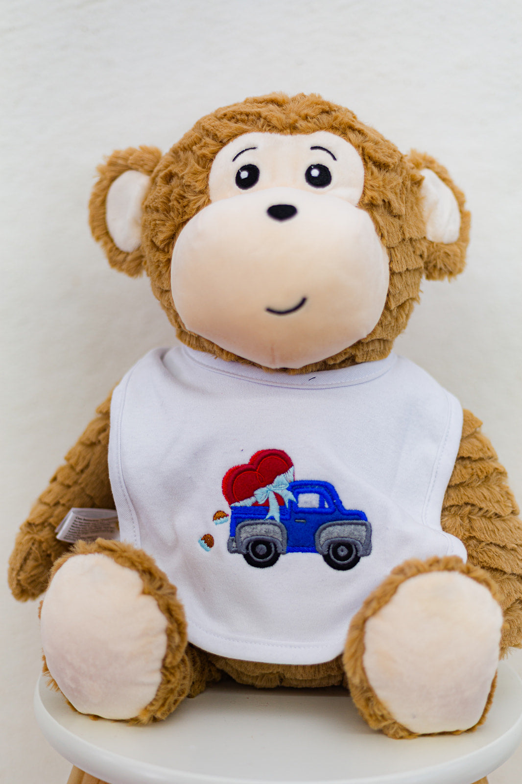 0-6 months applique bib