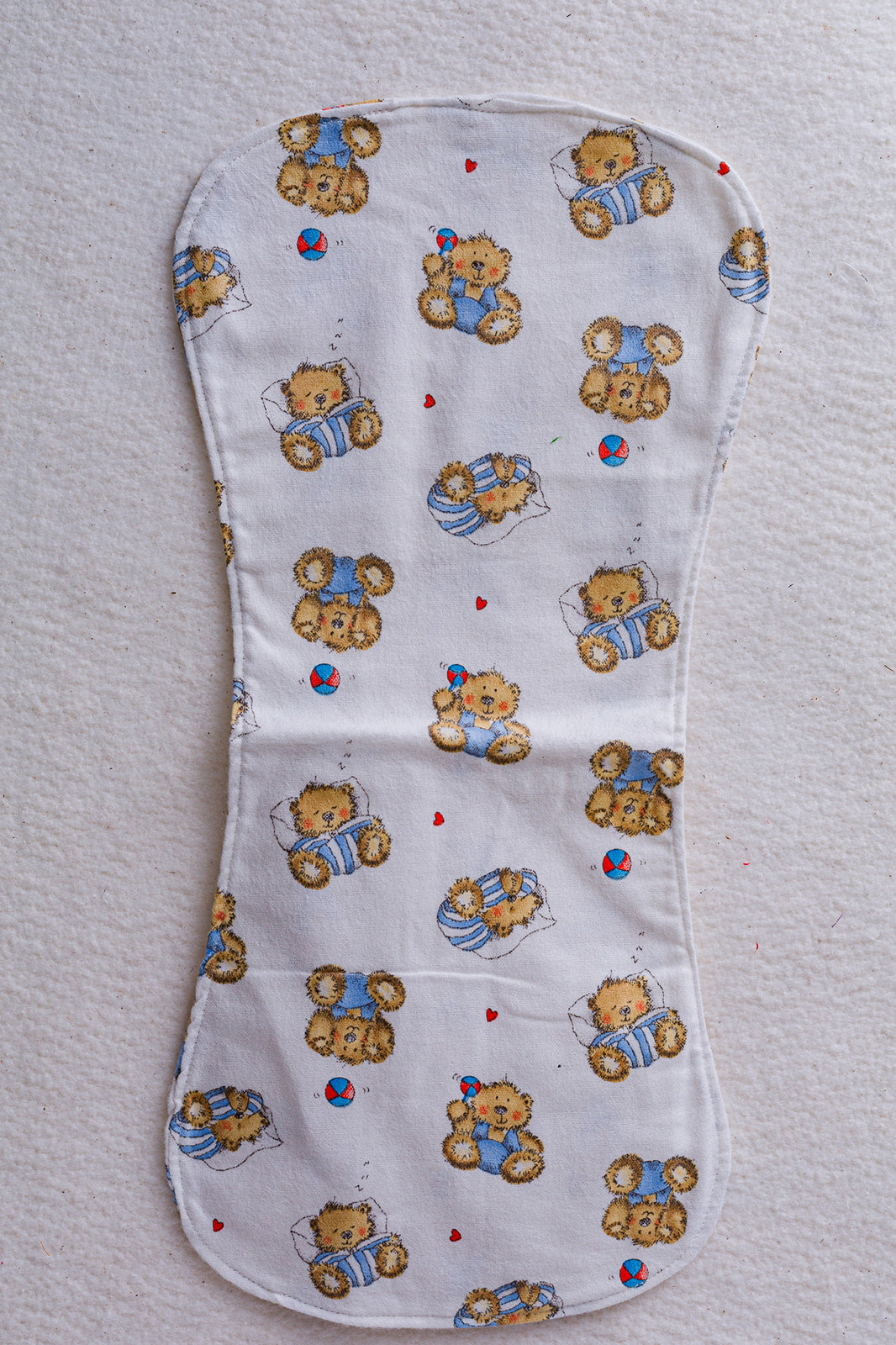 teddy bear burp cloth