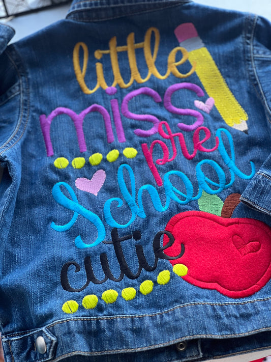 PreSchool Cutie Jean Jacket