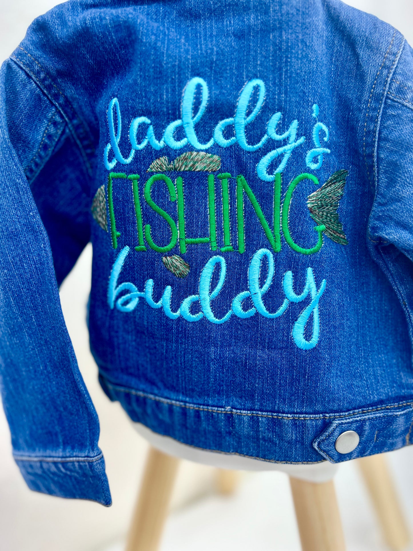 fishing buddy jean jacket