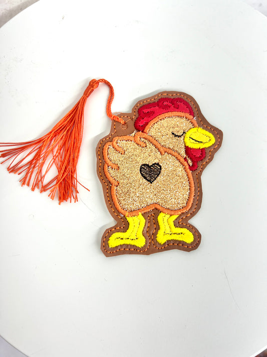 chicken book mark
