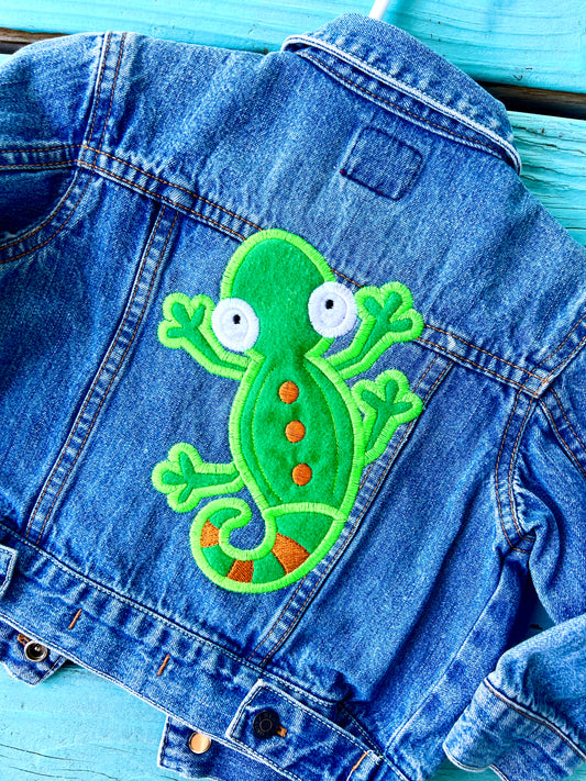 lizard dinosaur jacket