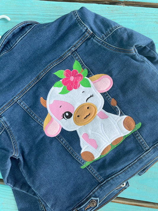 pink cow jacket