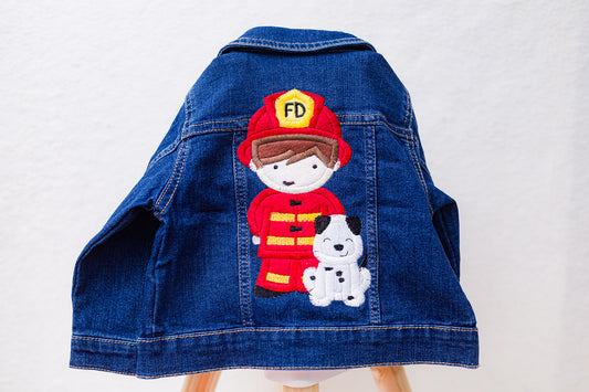 Fireman Jean Jacket