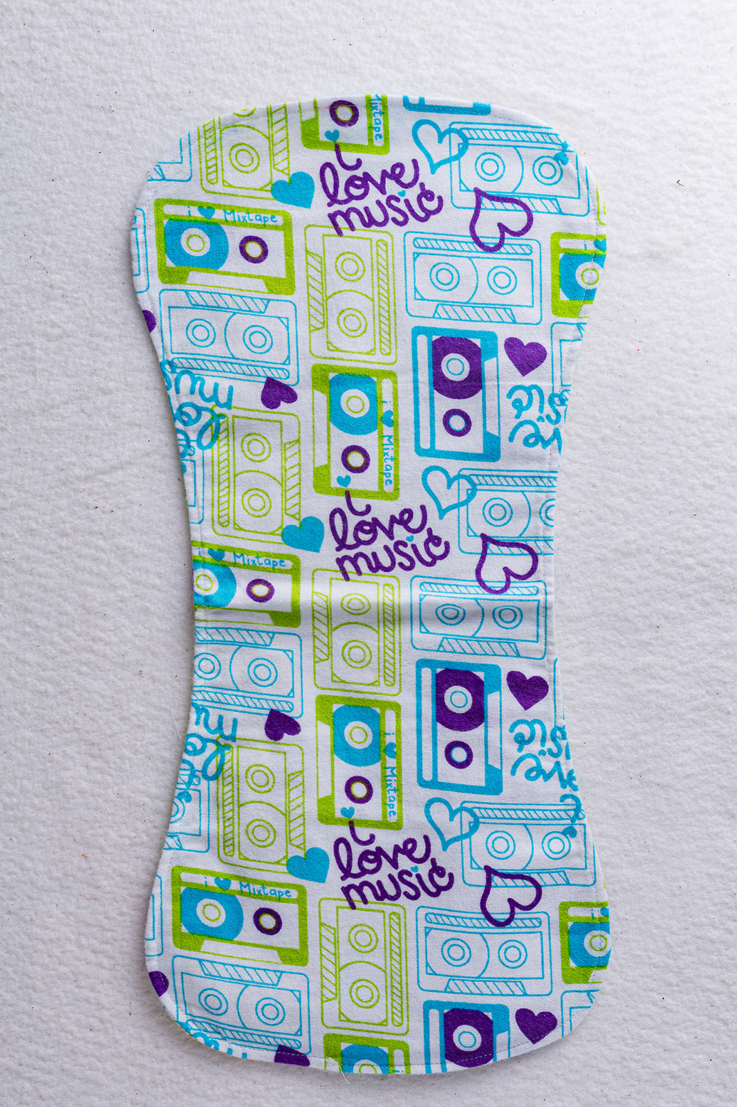 musical burp cloth